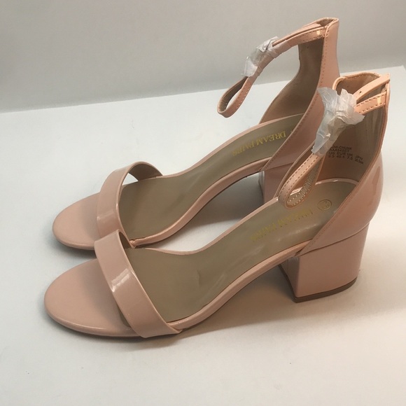 Dream Pairs Chunky Low Heel Pump Sandals Size 9.5 - Picture 8 of 14